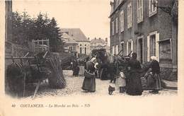 50-COUTANCE- LE MARCHE AU BOIS - Coutances