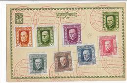 TCHECOSLOVAQUIE - 1925 - CARTE ENTIER POSTAL Avec OBLITERATION SPECIALE De NEUDEK ROUGE - NON ADRESSEE - Postcards