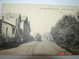C.P.A. Basse Indre (44) - La Route Des Forges - 1910 - SUP (AT 98) - Basse-Indre