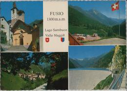 Fusio - Lago Sambusco, Valle Maggia, Postauto - Photo: Engelberger - Maggia