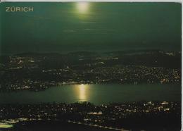 Zürich - Blick Bei Vollmond Vom Uetliberg Auf Den Zürichsee - Photo: E. Baumann - Bauma