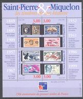 Saint Pierre Et Miquelon: Yvert N° BF 6**; MNH; Philexfrance - Blocs-feuillets