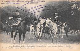 Villers Cotterêts      02     Chasse A Courre.   Equipage Menier.  Avant L'Attaque     (voir Scan) - Villers Cotterets