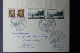 France: FDC Yv 919 + 919b, REPUBTQUE  8-3-1952 - 1950-1959