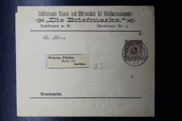 Württemberg  3 X Streifband, Privatdrücken - Enteros Postales