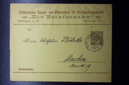 Württemberg  2 X Streifband, Privatdrücken - Postal  Stationery