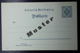 Württemberg  Postkarte DP3  MUNSTER - Ganzsachen