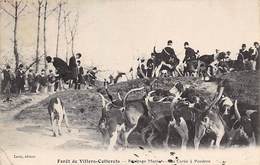 Villers Cotterêts      02     Chasse A Courre.   Equipage Menier.   La Curée A Pondron   (voir Scan) - Villers Cotterets