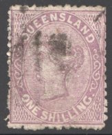 Queen Victoria  1/-  Pale Lilac  SG 145 - Oblitérés