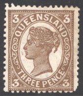 Queen Victoria  3d. Brown  SG 241 MM - Neufs