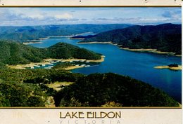 (70) Australia - With Stamp At Back Of Card - VIC - Lake Eildon - Hobart