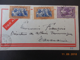 Lettre A Destination De Tananarive (Madagascar) - Lettres & Documents