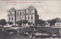 POSTCARD BRASIL  BRAZIL - BELO HORIZONTE - EDIFICIO DA PREFEITURA    - E. DE MINAS - Belo Horizonte