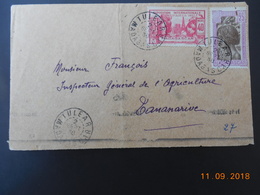 Lettre De Madagascar De 1938 - Covers & Documents