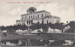 POSTCARD BRASIL  BRAZIL - BELO HORIZONTE - SECRETARIA DO INTERIOR      - E. DE MINAS - Belo Horizonte