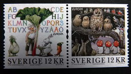 Schweden 2733/4 **/mnh, **/mnh, EUROPA/CEPT 2010, Kinderbücher - Neufs