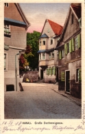 Hanau, Große Dechaneigasse, 1918 Nach Krefeld Versandt - Hanau