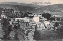 48 - LANGOGNE : Vue Panoramique - CPA - Lozère - Langogne