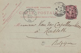 FRANCE 1905 ENTIER POSTAL CARTE DE PARIS - Cartes Postales Repiquages (avant 1995)