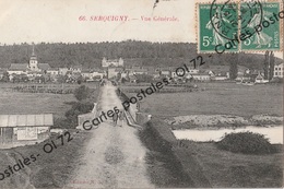 CPA [27] Eure > Serquigny - Vue Générale - Animée - Serquigny