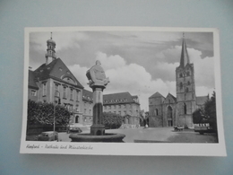 Herford  Rathaus Und Munsterkirche - Herford