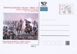 Rep. Ceca / Cart. Postali (Pre2013/47) Battaglia Delle Nazioni A Lipsia Nel 1813 (1) Richard Knötel "Combatte Gli Ussari - Rivoluzione Francese
