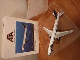 Herpa 1:500 Boeing 757-200 American Trans Air (with Original Packing Box). Further Reduction 9.9 -> 7.9 Euro - Airplanes & Helicopters