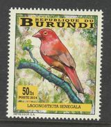 9] 1 Timbre 1 Stamp ** Burundi Oiseau Bird Amarante Passereau Firefinch Passerine Lagonosticta Senegala - Unused Stamps