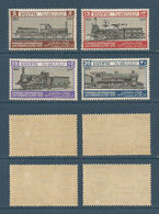 Egypt - 1933 - ( International Railroad Congress ) - Complete Set - MNH** - Nuevos