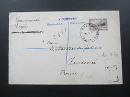 Bulgarien 1912 Nr. 88 EF Einschreiben Rustschuk / Roustchouk Nach Bosnien. AK Stempel K Und K Milit. Post Zavidovice - Cartas