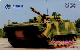 CHINA.197201. TANKS - TANQUE - WAR TANK. (081) - Armée