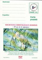 73021- PURPLE HERON, BIRDS, POSTCARD STATIONERY, 2000, ROMANIA - Pélicans