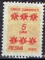 TURKEY  #  FROM 1981 STAMPWORLD * - Timbres-taxe