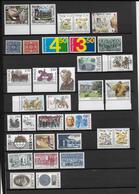 NORVEGE - ANNEES INCOMPLETES 1987/88  **/MNH - COTE YVERT = 78 EUR. - Volledig Jaar