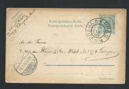 Entier , Stationary , Autrichien Oblitéré Praha 8 * Prag En 1905  POUR WALD    -  Bb15803 - ...-1918 Prephilately