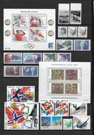 NORVEGE - COLLECTIONS ANNEES 93/95  **/MNH - COTE YVERT = 178 EUR. - 2 SCANS - Collections