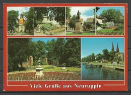 Deutschland Ansichtskarte NEURUPPIN (gesendet, Mit Briefmarke) - Neuruppin