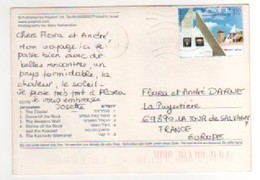 Beau Timbre , Stamp Sur Cp , Carte , Postcard  Du 14/10/2007 Pour La France - Storia Postale