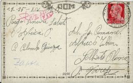 CARTOLINA COLONIE POSTA MILITARE 102 1935 AFRICA ORIENTALE X SOLBIATE OLONA - Militärpost (MP)