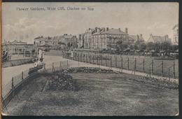 °°° 12267 - UK - FLOWER GARDENS , WEST CLIFF , CLACTON ON SEA - 1909 With Stamps °°° - Clacton On Sea