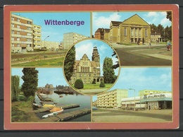 Deutschland DDR 1989 Ansichtskarte WITTENBERGE (Kr. Perleberg ) - Wittenberge