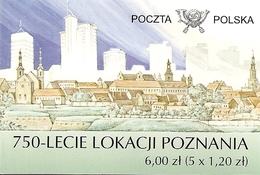 POLAND / POLEN, POZNAN  POST OFICE, 2006,  Booklet 1 - Cuadernillos