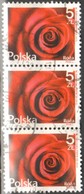 Polonia 2015 PL  Rose (Rosa L.) X 3 FU - Gebruikt