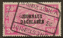 BELGIUM 1929 20f Newspaper Stamp SG N525 U #JV221 - Dagbladzegels [JO]