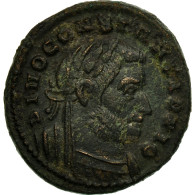 Monnaie, Constance I, Follis, AD 307-308, Londres, TTB, Billon, RIC:110 - La Tetrarchía Y Constantino I El Magno (284 / 307)