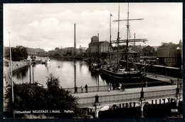 B6809 - Neustadt I. Holstein - Hafen - Segelschiff - Geyer & Co Breslau - Neustadt (Holstein)