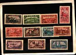 72091 ) LOTTO FRANCOBOLLI DELLA SYRIA -MLH* SOPRASTAMPATI N.167-78 - Unused Stamps