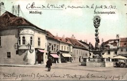 AUTRICHE CPA RARE MODLING SCHRANENPLATZ - Mödling