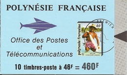 POLYNESIA, 1993, Booklet / Carnet 1 Fishing In Lagune - Postzegelboekjes