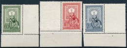 ** 1951 80 éves A Magyar Bélyeg ívszéli Sor, Az 1Ft Bal, A 2Ft Jobb Oldali üresmezővel (17.200) - Other & Unclassified